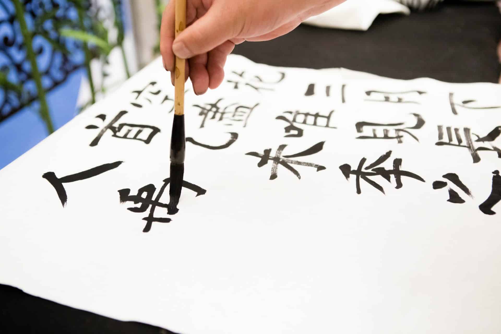 Китайские иероглифы каллиграфия